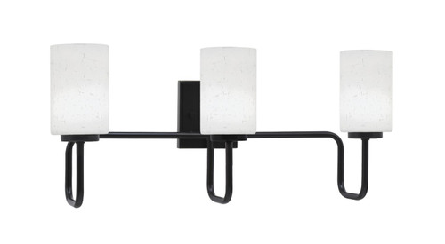Toltec Lighting - 6223-MB-310 - Three Light Bath Bar - Sandia - Matte Black