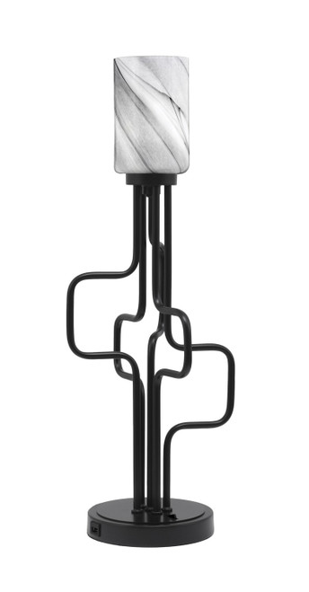 Toltec Lighting - 62-MB-3009 - One Light Accent Lamp - Sandia - Matte Black