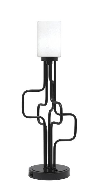 Toltec Lighting - 62-MB-310 - One Light Accent Lamp - Sandia - Matte Black