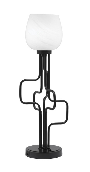 Toltec Lighting - 62-MB-4811 - One Light Accent Lamp - Sandia - Matte Black