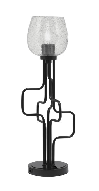 Toltec Lighting - 62-MB-4812 - One Light Accent Lamp - Sandia - Matte Black