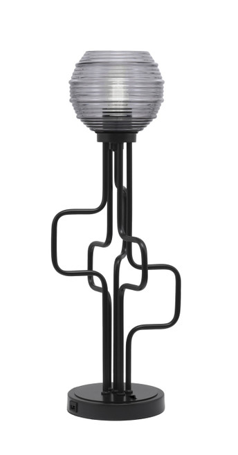 Toltec Lighting - 62-MB-5112 - One Light Accent Lamp - Sandia - Matte Black