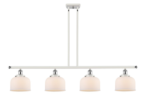 Innovations - 916-4I-WPC-G71-LED - LED Island Pendant - Ballston Urban - White Polished Chrome
