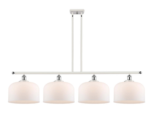 Innovations - 916-4I-WPC-G71-L-LED - LED Island Pendant - Ballston Urban - White Polished Chrome