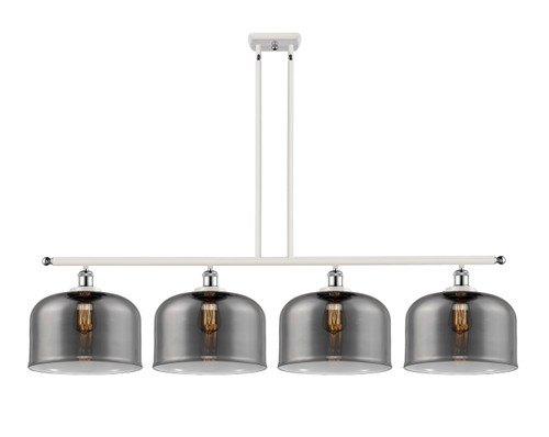 Innovations - 916-4I-WPC-G73-L-LED - LED Island Pendant - Ballston Urban - White Polished Chrome