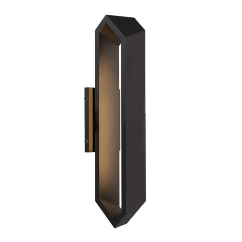 George Kovacs - P1205-066-L - LED Wall Sconce - Pitch - Sand Coal Black
