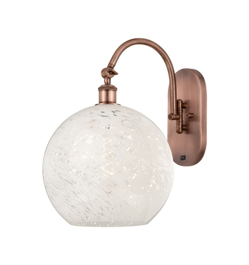 Innovations - 918-1W-AC-G1216-12WM - One Light Wall Sconce - Ballston - Antique Copper