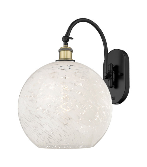 Innovations - 918-1W-BAB-G1216-12WM - One Light Wall Sconce - Ballston - Black Antique Brass