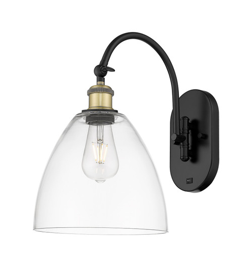 Innovations - 918-1W-BAB-GBD-92 - One Light Wall Sconce - Ballston - Black Antique Brass