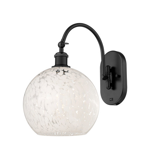 Innovations - 918-1W-BK-G1216-10WM - One Light Wall Sconce - Ballston - Matte Black