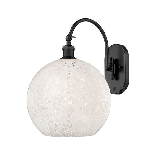 Innovations - 918-1W-BK-G1216-12WM - One Light Wall Sconce - Ballston - Matte Black
