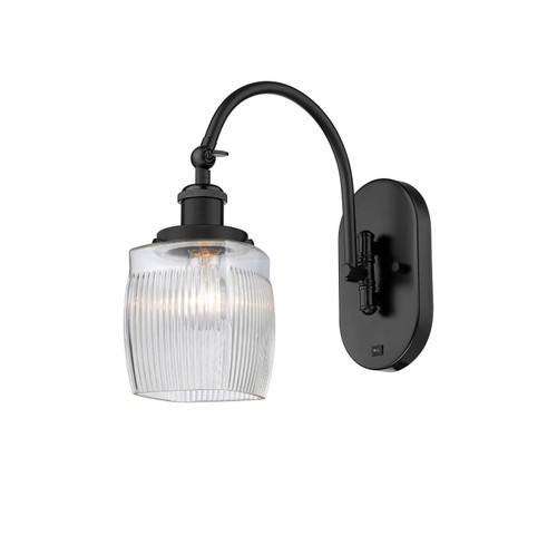 Innovations - 918-1W-BK-G302-LED - LED Wall Sconce - Franklin Restoration - Matte Black