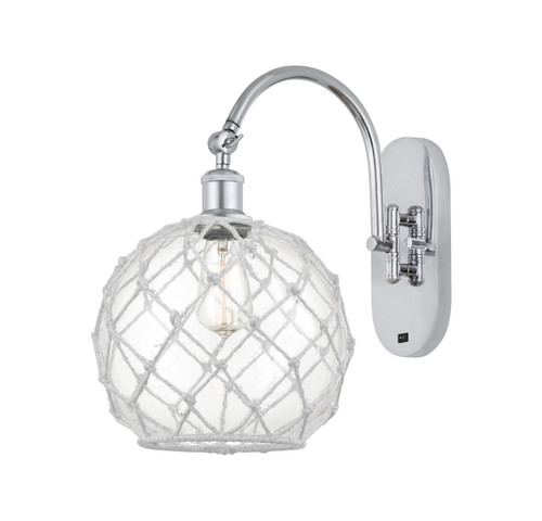 Innovations - 918-1W-PC-G122-10RW - One Light Wall Sconce - Ballston - Polished Chrome