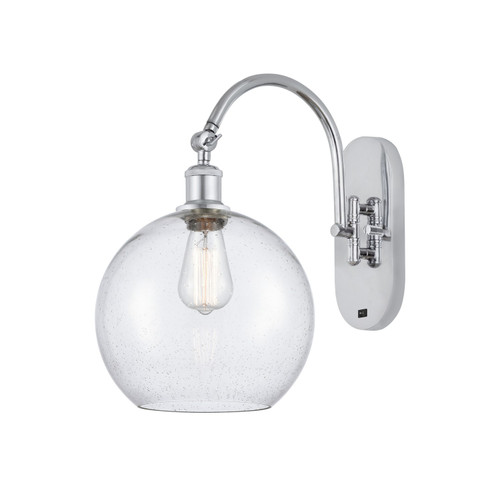Innovations - 918-1W-PC-G124-10 - One Light Wall Sconce - Ballston - Polished Chrome