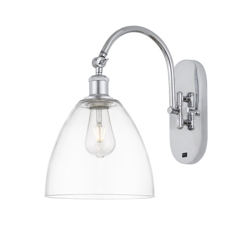 Innovations - 918-1W-PC-GBD-92 - One Light Wall Sconce - Ballston - Polished Chrome