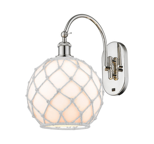 Innovations - 918-1W-PN-G121-10RW - One Light Wall Sconce - Ballston - Polished Nickel