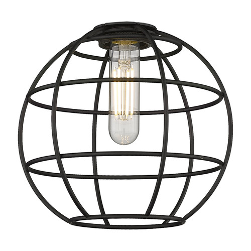 Innovations - CE-8-BK - Shade - Ballston - Black Orb Wire Cage