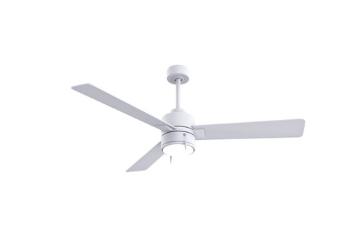 Matthews Fan Company - SS-MWH-MWH-52 - 52 Ceiling Fan - Steven - Matte White