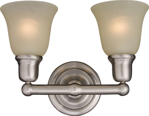 Maxim - 11087SVSN - Two Light Bath Vanity - Bel Air - Satin Nickel