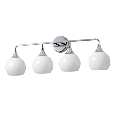 Maxim - 21224MRPC - Four Light Bath Vanity - Neve - Polished Chrome