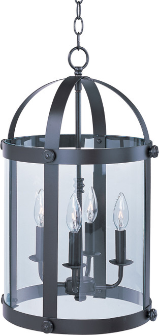 Maxim - 21550CLBZ - Four Light Pendant - Tara - Bronze