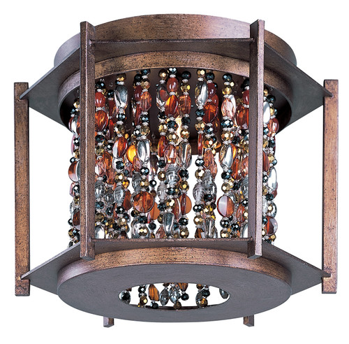 Maxim - 21570CT - Three Light Flush Mount - Trinket - Chestnut