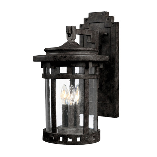 Maxim - 3135CDSE - Three Light Outdoor Wall Lantern - Santa Barbara DC - Sienna