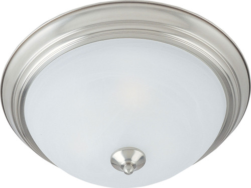Maxim - 85841MRSN - Two Light Flush Mount - Flush Mount EE - Satin Nickel