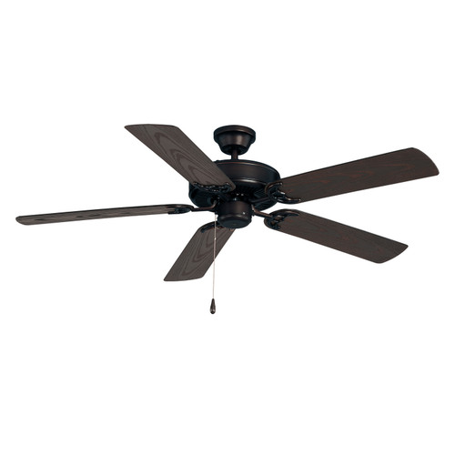 Maxim - 89915OI - 52 Outdoor Ceiling Fan - Basic-Max - Oil Rubbed Bronze