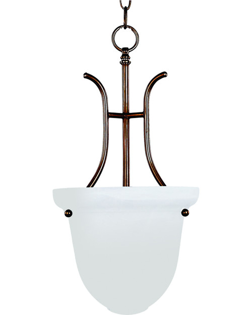 Maxim - 90180FTOI - One Light Entry Foyer Pendant - Malaga - Oil Rubbed Bronze
