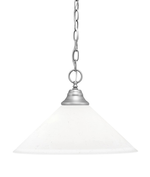 Toltec Lighting - 10-BN-318 - One Light Pendant - Chain - Brushed Nickel