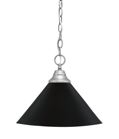 Toltec Lighting - 10-BN-420-MB - One Light Pendant - Chain - Brushed Nickel