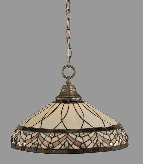 Toltec Lighting - 10-BN-948 - One Light Pendant - Any - Brushed Nickel