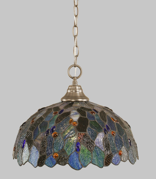 Toltec Lighting - 10-BN-995 - One Light Pendant - Any - Brushed Nickel