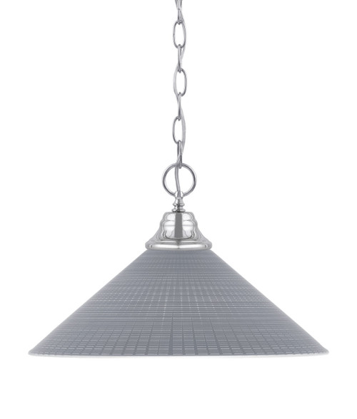 Toltec Lighting - 10-CH-4012 - One Light Pendant - Chain - Chrome
