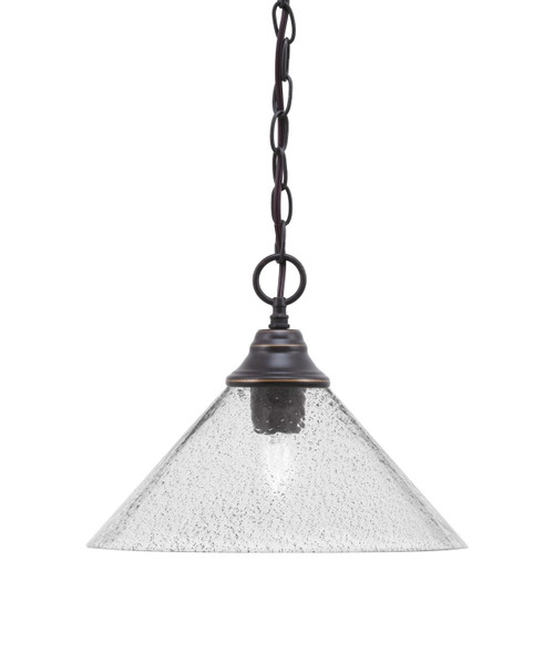 Toltec Lighting - 10-DG-2122 - One Light Pendant - Chain - Dark Granite