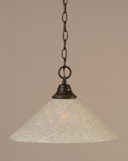 Toltec Lighting - 10-DG-411 - One Light Pendant - Any - Dark Granite