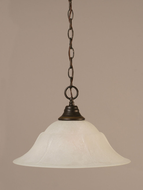 Toltec Lighting - 10-DG-53615 - One Light Pendant - Any - Dark Granite