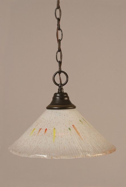Toltec Lighting - 10-DG-701 - One Light Pendant - Any - Dark Granite