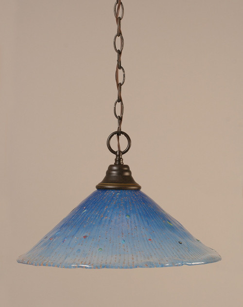 Toltec Lighting - 10-DG-715 - One Light Pendant - Any - Dark Granite
