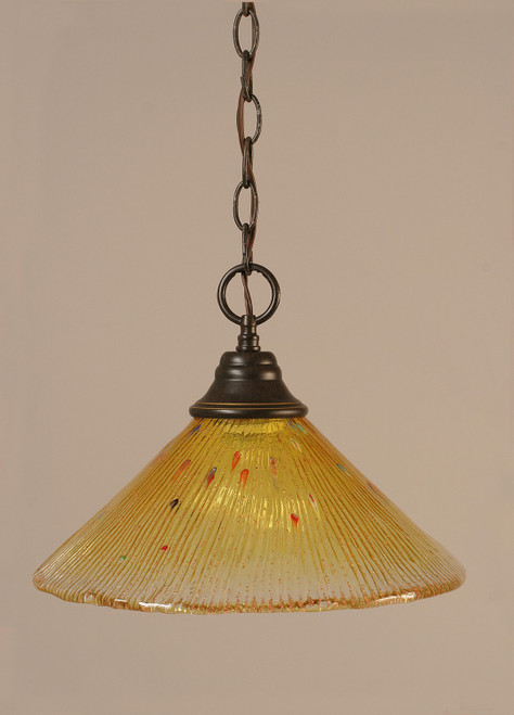 Toltec Lighting - 10-DG-774 - One Light Pendant - Any - Dark Granite