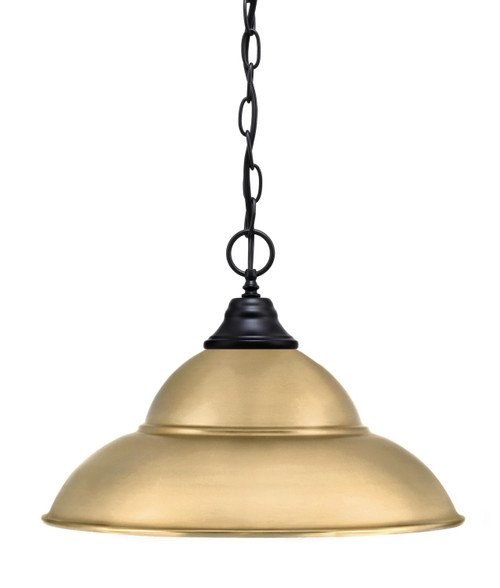 Toltec Lighting - 10-MB-429-NAB - One Light Pendant - Chain - Matte Black
