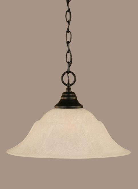 Toltec Lighting - 10-MB-53615 - One Light Pendant - Any - Matte Black