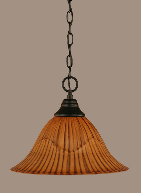 Toltec Lighting - 10-MB-58319 - One Light Pendant - Any - Matte Black