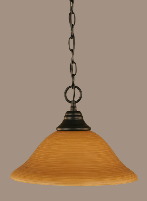 Toltec Lighting - 10-MB-624 - One Light Pendant - Any - Matte Black