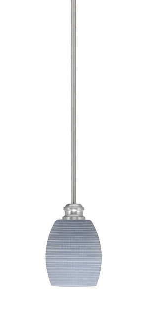 Toltec Lighting - 1151-BN-4022 - One Light Mini Pendant - Edge - Brushed Nickel