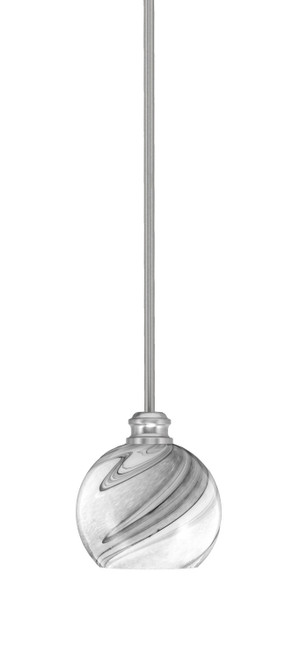 Toltec Lighting - 1151-BN-4109 - One Light Mini Pendant - Edge - Brushed Nickel
