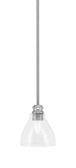 Toltec Lighting - 1151-BN-4760 - One Light Mini Pendant - Edge - Brushed Nickel