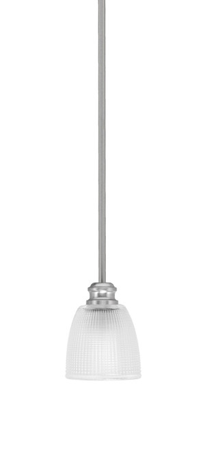 Toltec Lighting - 1151-BN-500 - One Light Mini Pendant - Edge - Brushed Nickel