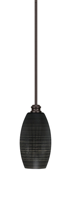 Toltec Lighting - 1151-ES-4049 - One Light Mini Pendant - Edge - Espresso
